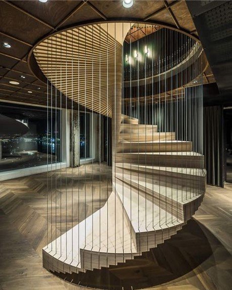 Staircase designs: Materials and decoration ideas